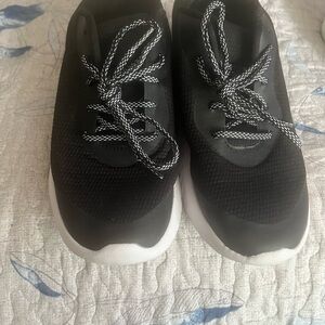 Black and White Athletic Sneakers